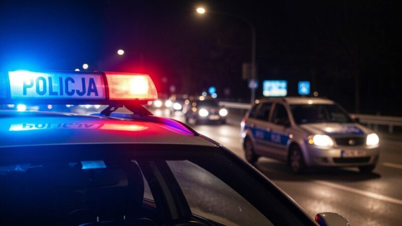 Policja walczy z nielegalnymi wjazdami pojazdów nad „Pogorią 4” dla bezpieczeństwa mieszkańców