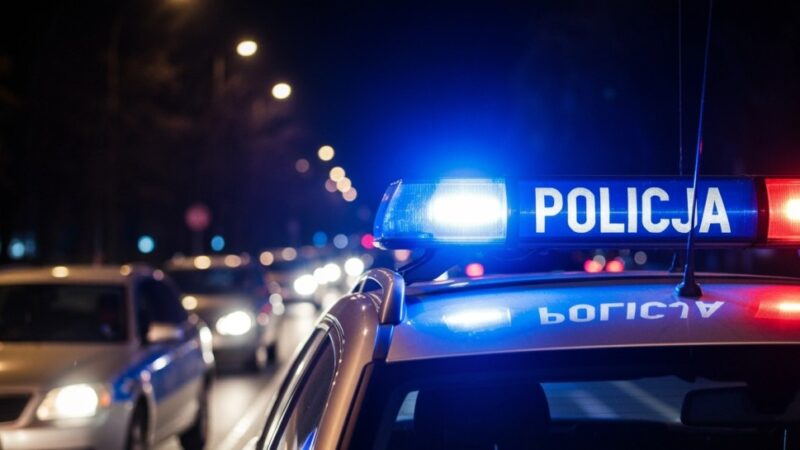 Brutalny rozbój w Dąbrowie Górniczej: Trzej Polacy zaatakowali 31-latka kijem bejsbolowym