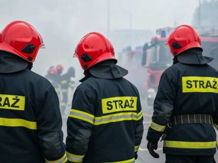 Gigantyczny pożar w Chorzowie: Pustostan w ogniu zagraża mieszkańcom sąsiednich budynków