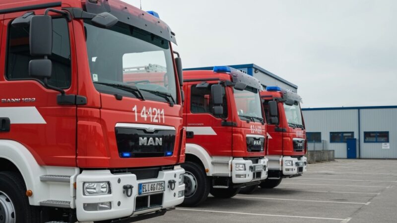 Piorun spalił dach domu w Strzemieszycach Wielkich, 9 zastępów strażaków w akcji