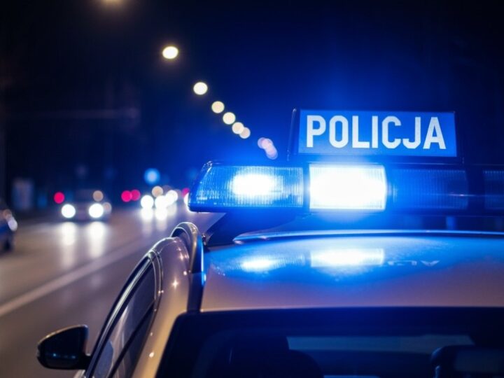 Ucieczka 31-latka przed policją kończy się na schodach plebanii
