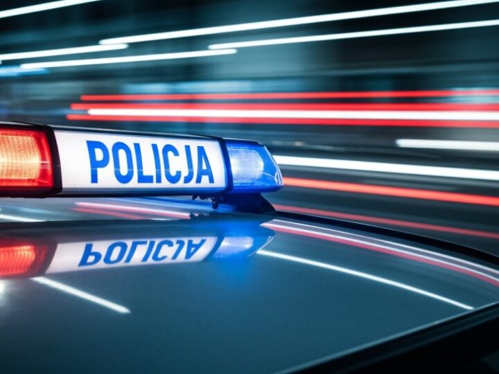 Bezpieczna manifestacja koksowników w Dąbrowie Górniczej pod czujnym okiem policji