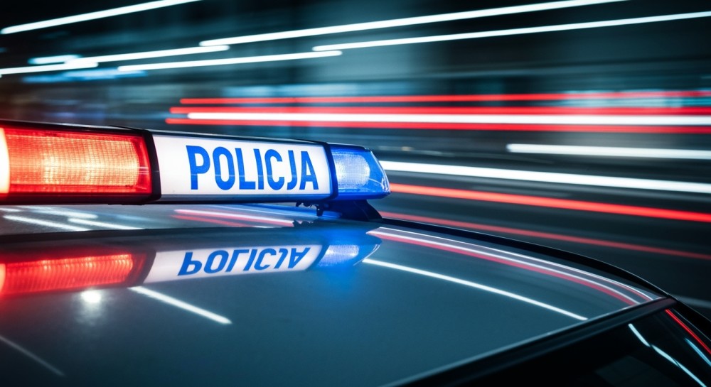 Bezpieczna manifestacja koksowników w Dąbrowie Górniczej pod czujnym okiem policji