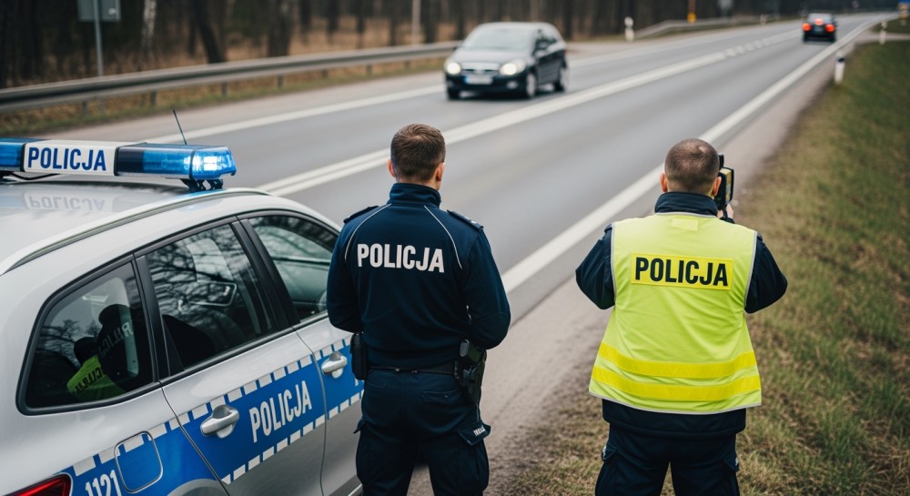 Nastolatek ukarany za driftowanie: 2000 zł grzywny i 10 miesięcy zakazu prowadzenia pojazdów