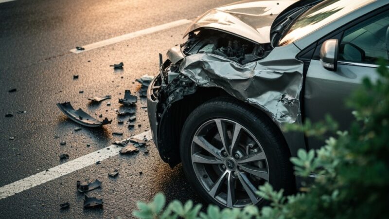 Nastolatek w volkswagenie w szpitalu po niebezpiecznym manewrze na Kwiatkowskiego