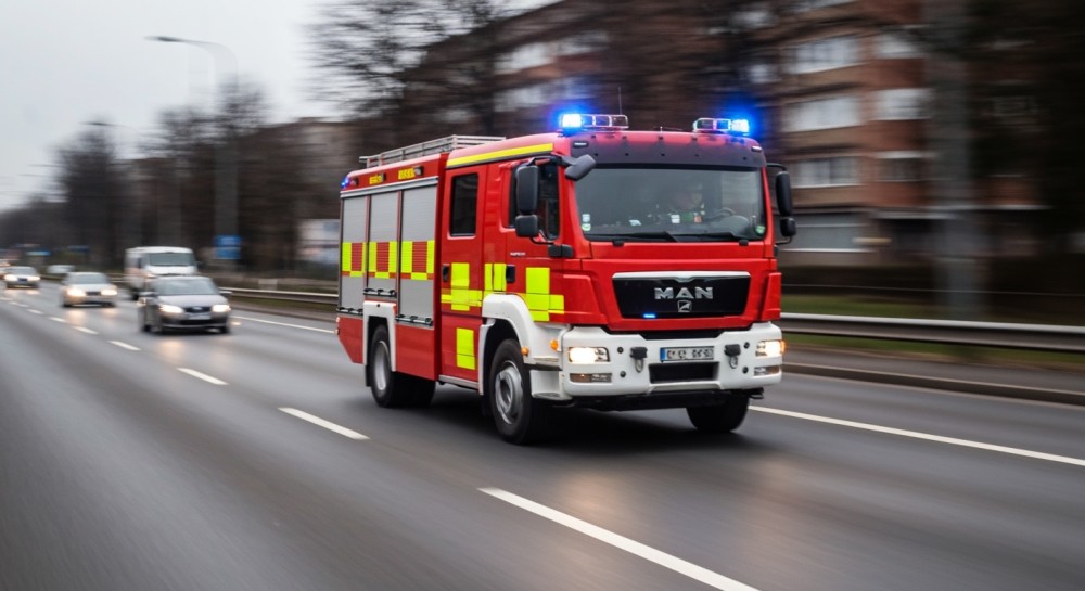 Syn podpalił drzwi mieszkania matki po kłótni o wpuszczenie do środka