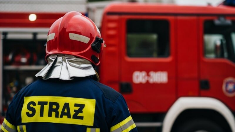 Świąteczne życzenia od OSP Dąbrowa Górnicza na Nowy Rok!