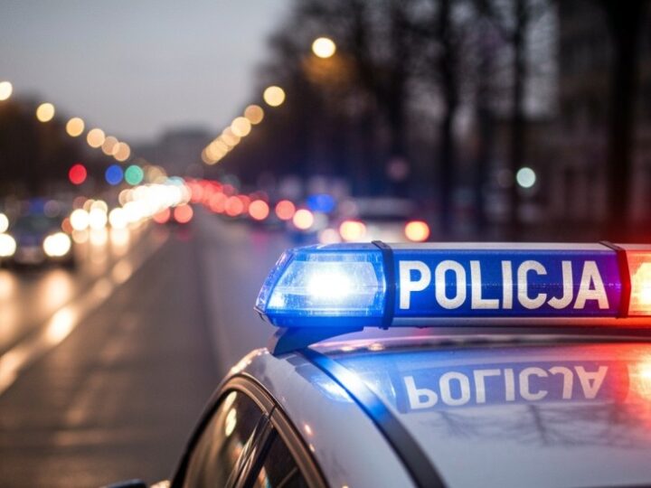 Szaleńcza ucieczka na rondzie: 45-latek bez uprawnień w rękach policji