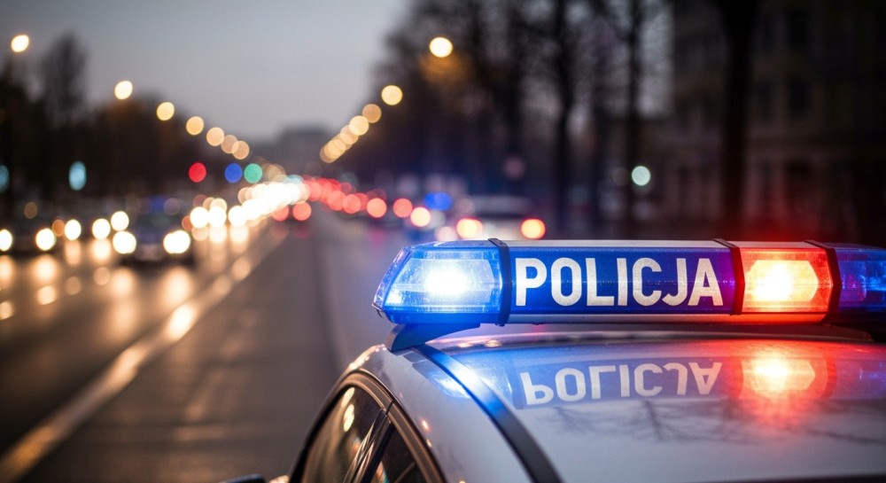 Szaleńcza ucieczka na rondzie: 45-latek bez uprawnień w rękach policji