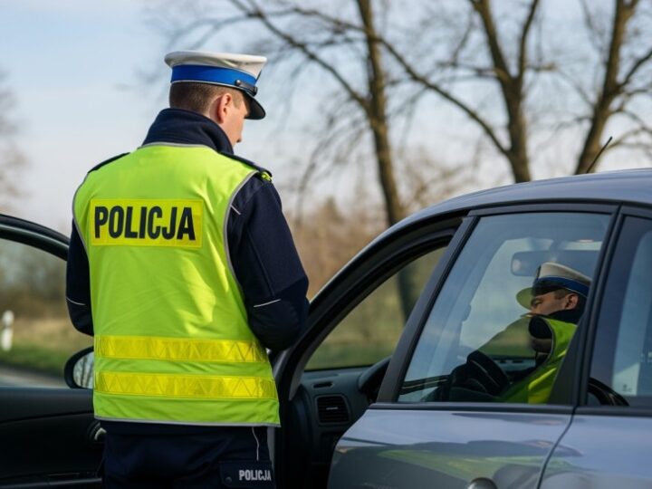 45-latek z zatrzymanym autem: brak światła i poważne problemy z prawem