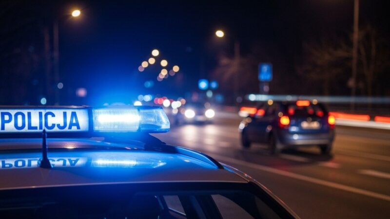 Pijany 21-latek zdemolował witrynę w Elblągu, teraz stanie przed sądem