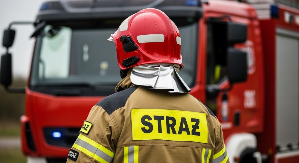 Młodzieżowe drużyny pożarnicze rywalizują w Dąbrowie Górniczej podczas halowych zawodów sportowych