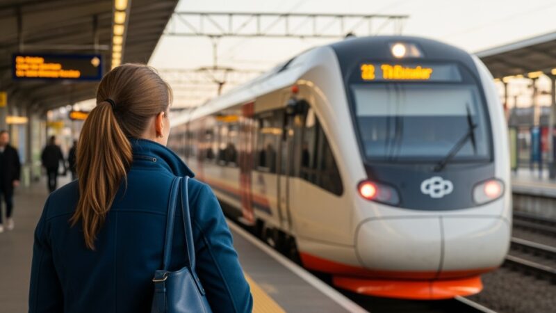 Nowe torowisko i przystanek kolejowy w Dąbrowie Górniczej: rewolucja w transporcie szynowym