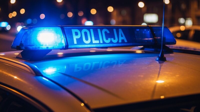 Pijany kierowca z Dąbrowy Górniczej aresztowany po szaleńczej ucieczce przed policją