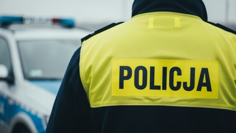 Pijany motorowerzysta bez kasku zatrzymany przez policję w Marwicy