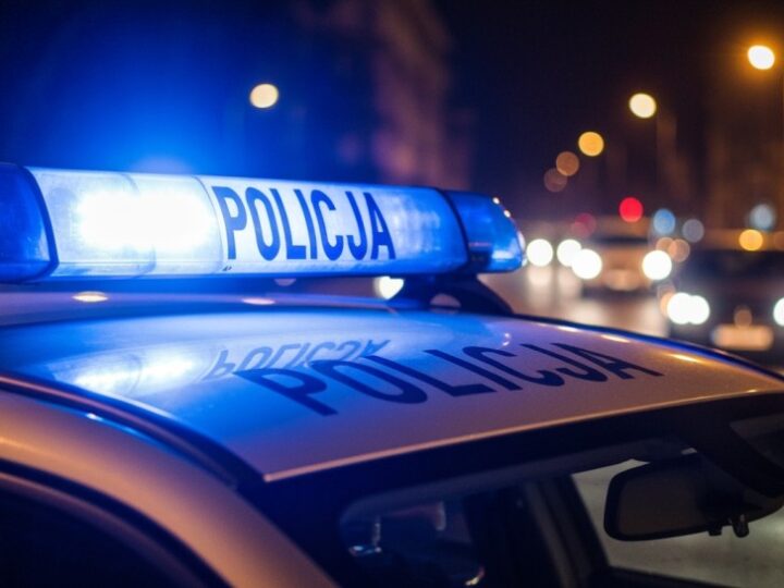 39-latek z dziećmi w fotelikach pędził 130 km/h w strefie 50 w Komorowie Żuławskim
