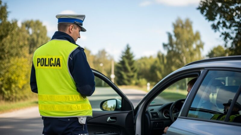 Pijany kierowca uderzył w tramwaj w Elblągu