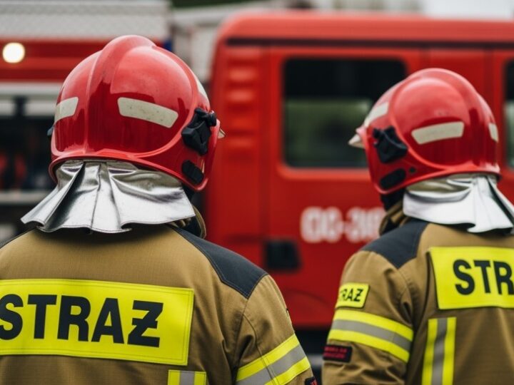 OSP Dąbrowa Górnicza w akcji: usuwanie skutków nawałnicy w Dziewiątym