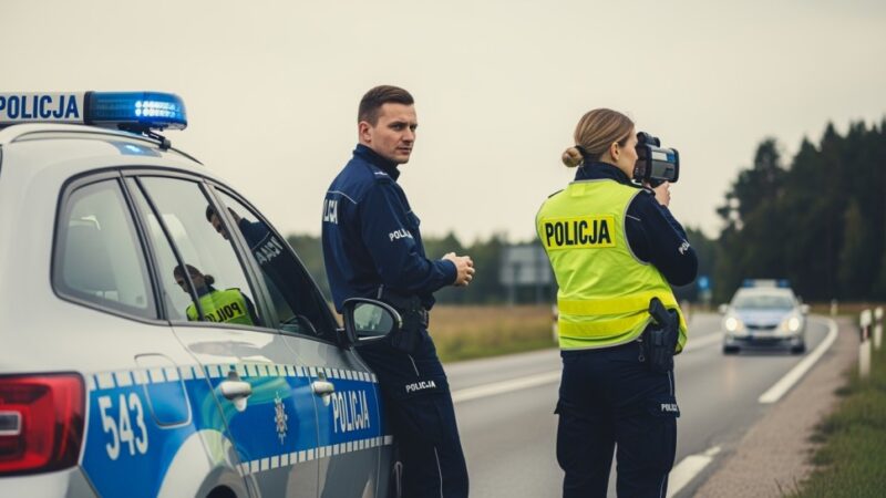 Pijany 22-latek spowodował wypadek na S22, raniąc kierowcę volvo