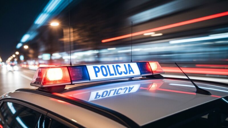 17-latek uciekał przed policją na nielegalnym motocyklu