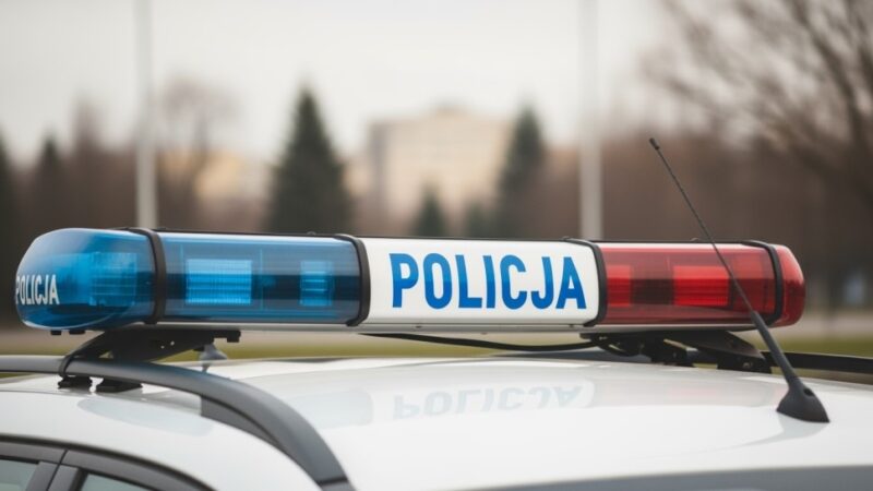 Motoserce 2026 – policja zabezpiecza motocyklowy przejazd w Dąbrowie Górniczej