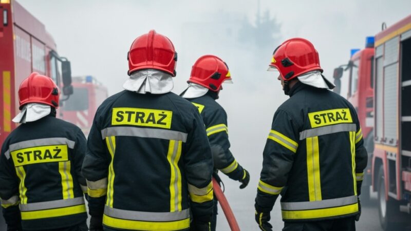 Ciecz łatwopalna znaleziona przy budynku: ewakuacja i działania służb!