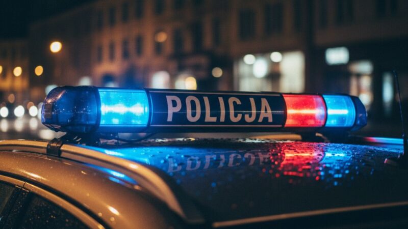 Mężczyzna z zakazem sądowym strzelał w elewację i groził kobiecie