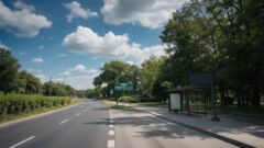 Wycinka przy Pogorii III związana z budową gazociągu